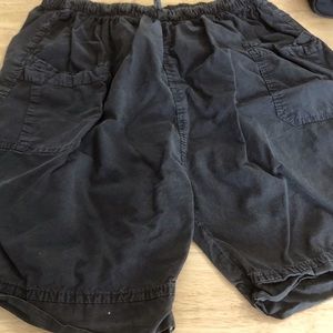 Black Bermuda shorts